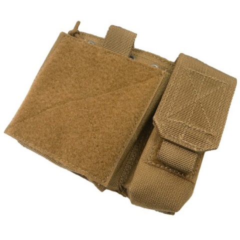 AMA SA Admin MOLLE Pouch w/ Paracord Lacing - KHAKI