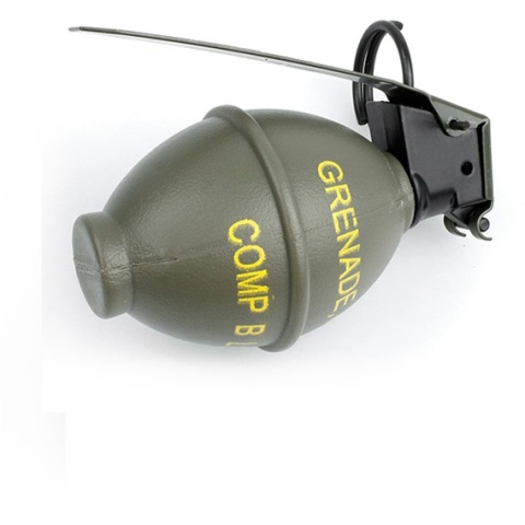 AMA Polymer M26 Dummy Grenade w/ Metal Pin - OLIVE DRAB