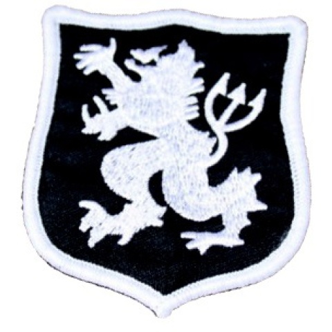 AMA Airsoft Seal Team 6 Gold Squadron Patch - BLACK