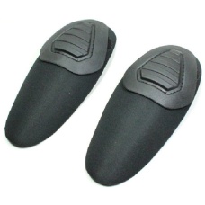 AMA Airsoft Elbow Pads Set For CP Combat Shirt - BLACK