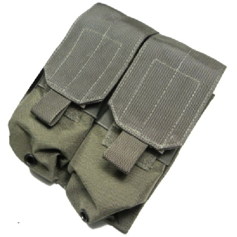 AMA Airsoft Dual M4 Double Magazine Pouch - RANGER GREEN