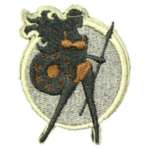 AMA Warrior Goddess Hook and Loop Patch Type: A