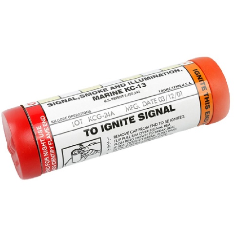 AMA KC-13 Metal 233G Marine Dummy Flare Smoke - ORANGE