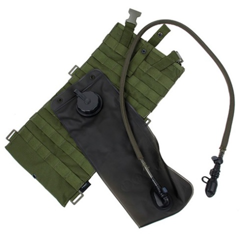 AMA 1000D EG Style 2-Liter Hydration Pouch - OD GREEN