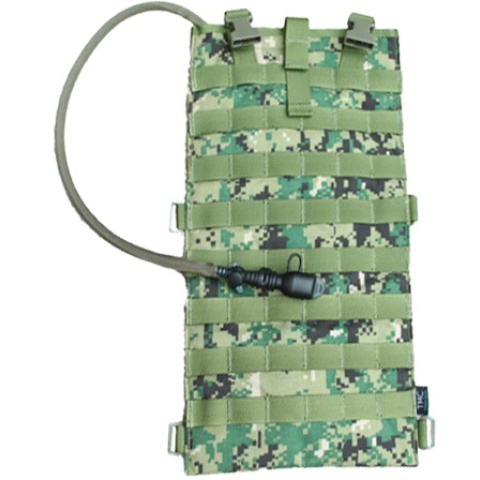 AMA 1000D EG Style 2-Liter Hydration Pouch - WOODLAND DIGITAL