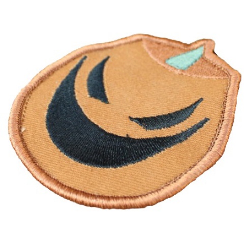 AMA Airsoft Halloween Embroidered Morale Patch - ORANGE
