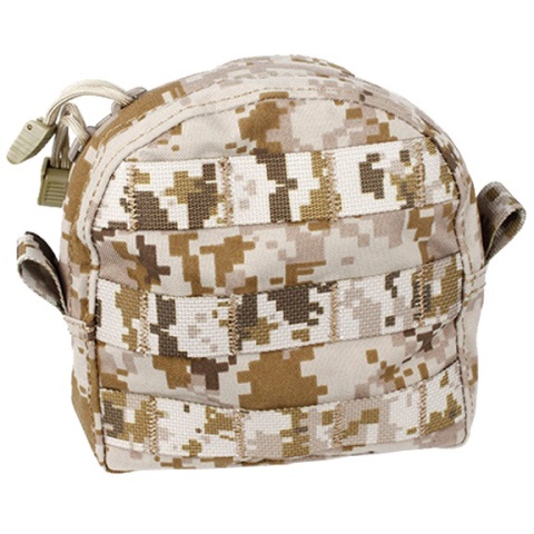 AMA Airsoft MOLLE BT Style Small Utility Pouch - DESERT DIGITAL
