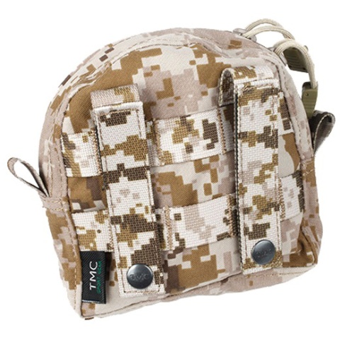 AMA Airsoft MOLLE BT Style Small Utility Pouch - DESERT DIGITAL