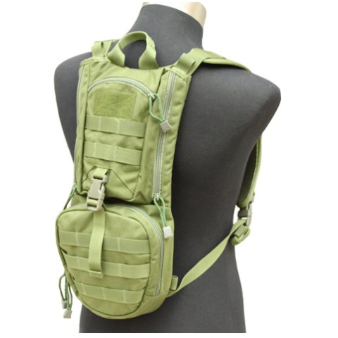 AMA Airsoft Abush QD Hydration Backpack - OD GREEN