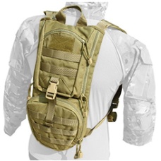 AMA Airsoft Abush QD Hydration Backpack - KHAKI