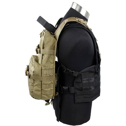 AMA Airsoft MOLLE RRV Backpack - KHAKI