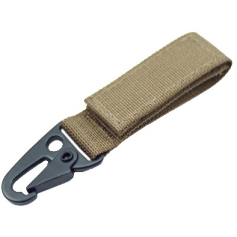 AMA Airsoft Hook and Loop Shackle - KHAKI