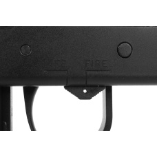 KWA M11A1 Airsoft Gas Blowback SMG Submachine Gun - BLACK