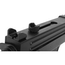 KWA M11A1 Airsoft Gas Blowback SMG Submachine Gun - BLACK