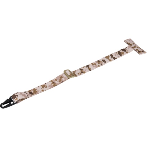AMA Tactical MOLLE Attachment Sling w/ Buckle Clip - DESERT DIGITAL