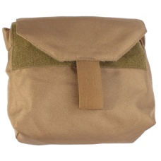AMA Tactical Gas Mask 1000D Nylon Pouch w/ MOLLE Attachment - COYOTE BROWN