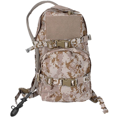 AMA 1000D Cordura Modular Assault Pack w/ 3L  Bladder - DESERT DIGITAL