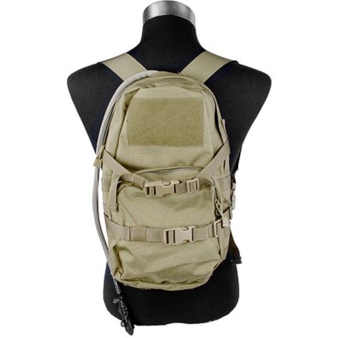 AMA 1000D Cordura Modular Assault Pack w/ 3L Hydration Bladder - KHAKI