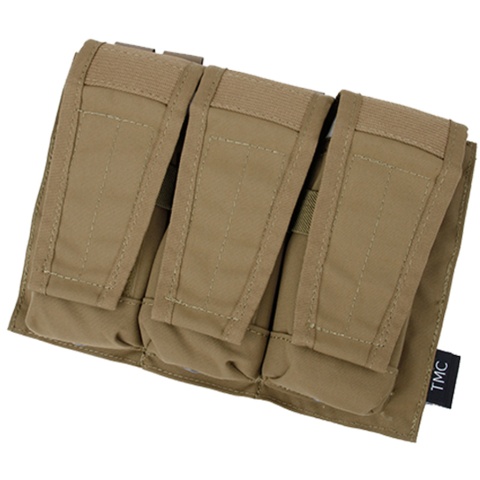 AMA Adaptive Vest System M4/M16 Triple Mag Pouch - COYOTE BROWN