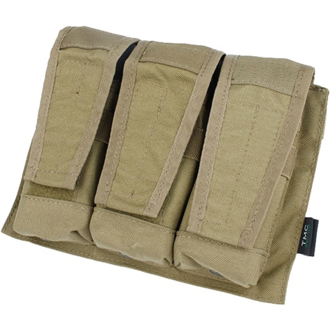 AMA 500D Adaptive Vest System M4/M16 Triple Mag Pouch - KHAKI