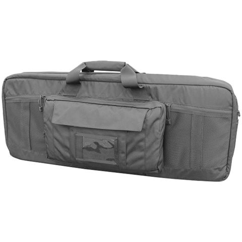 AMA Covert 36-inch Double Rifle Carrying Case Zippered Pouch - BLACK