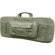 AMA Covert 36-inch Double Rifle Carrying Case Zippered Pouch - OD GREEN