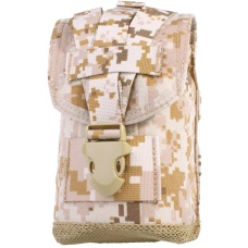 AMA MLCS Tactical Canteen Pouch w/ Protective Insert - DESERT DIGITAL