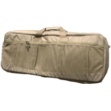 AMA Covert 36-in Carbine Mesh Carrying Case Ruck Straps - COYOTE BROWN