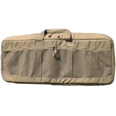 AMA Covert 36-inch Carbine Mesh Carrying Case w/ Ruck Straps - KHAKI