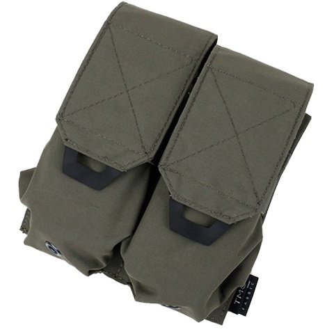 AMA Tactical QUOP Double Magazine Pouch - RANGER GREEN
