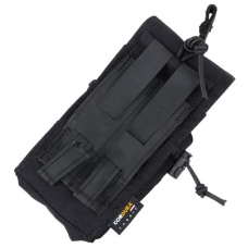 AMA Tactical 500D Nylon MOLLE MBITR Radio Pouch - BLACK