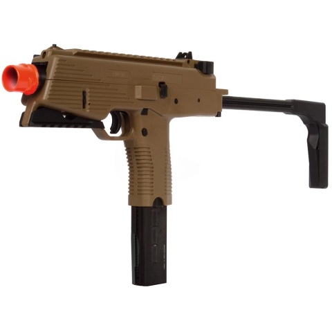 KWA KMP9R Full/Semi Automatic Gas Blowback SMG Railed Version - Dark Earth -  (DISCONTINUED)