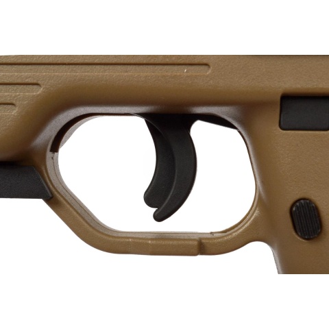 KWA KMP9R Full/Semi Automatic Gas Blowback SMG Railed Version - Dark Earth -  (DISCONTINUED)