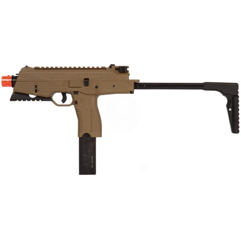 KWA KMP9R Full/Semi Automatic Gas Blowback SMG Railed Version - Dark Earth -  (DISCONTINUED)