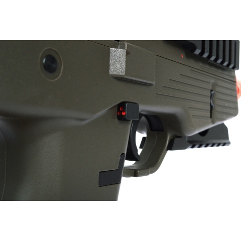 KWA KMP9R Full / Semi Automatic Gas Blowback SMG - RANGER GRAY