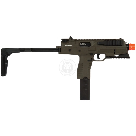 KWA KMP9R Full / Semi Automatic Gas Blowback SMG - RANGER GRAY