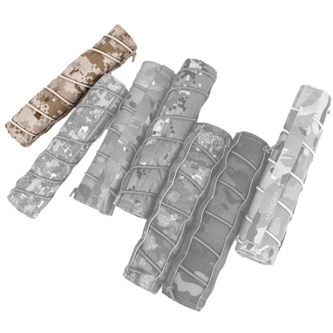 AMA Airsoft 22cm Tactical Mock Suppressor Cover - DESERT DIGITAL