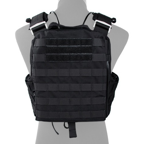 AMA Tactical QD Protective Nylon Cherry Tactical Vest  - BLACK