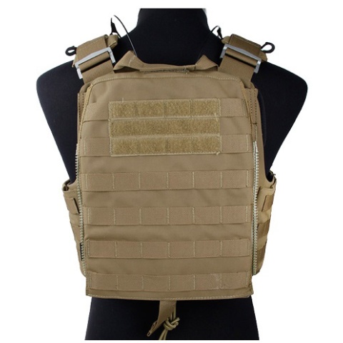 AMA Tactical QD Protective Nylon Cherry Tactical Vest - KHAKI