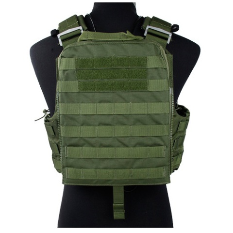 AMA Tactical QD Protective Nylon Cherry Tactical Vest - OD GREEN
