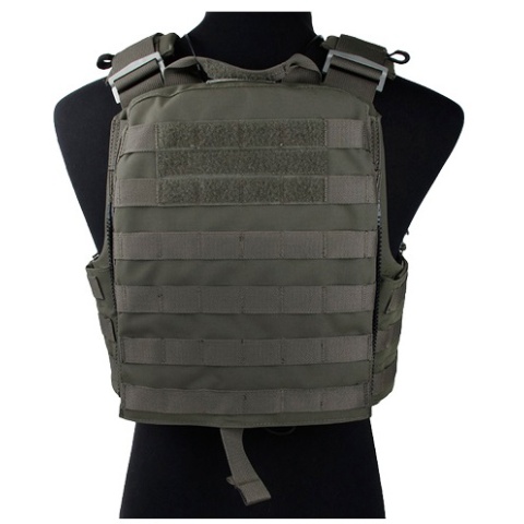 AMA Tactical QD Protective Nylon Cherry Tactical Vest - RANGER GREEN