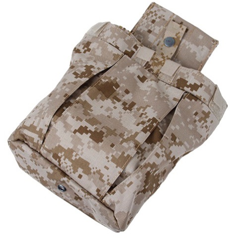 AMA Airsoft Nylon Tactical Combatant Dump Pouch - DESERT DIGITAL