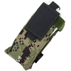 AMA 500D Nylon Paracord Lacing Patrol Radio Pouch - WOODLAND DIGITAL