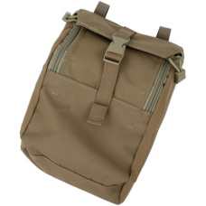 AMA Airsoft Compact 500D Nylon 973 Tactical Pouch - COYOTE BROWN