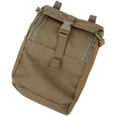 AMA Airsoft Compact 500D Nylon 973 Tactical Pouch - COYOTE BROWN