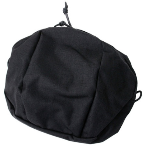 AMA Cordura Billowed Utility Pouch w/ MOLLE WEBBING - BLACK