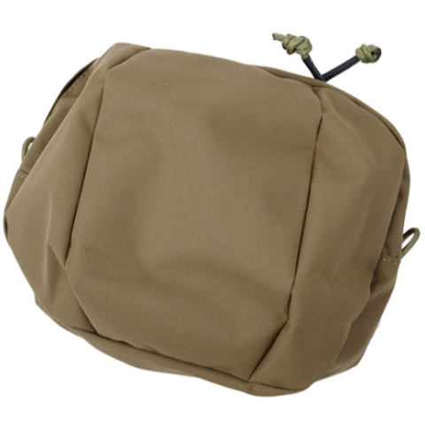 AMA Cordura Billowed Utility Pouch w/ MOLLE WEBBING - COYOTE BROWN