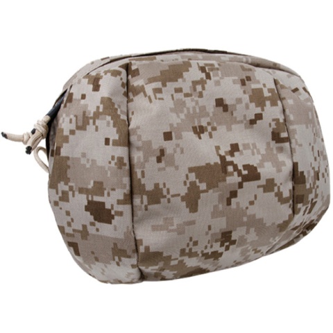 AMA Cordura Billowed Utility Pouch w/ MOLLE WEBBING - DESERT DIGITAL