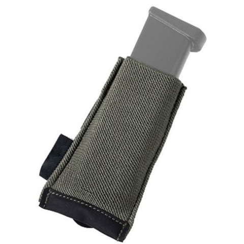 AMA TS Single 500D Nylon Pistol Magazine Pouch - RANGER GREEN
