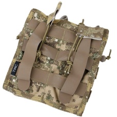 AMA Double Open Top Magazine Pouch w/ Paracord Lacing - PC BADLANDS